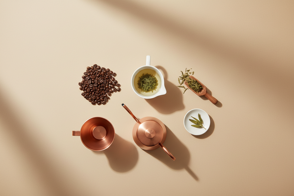 Daily Brew Hero Image - Overhead